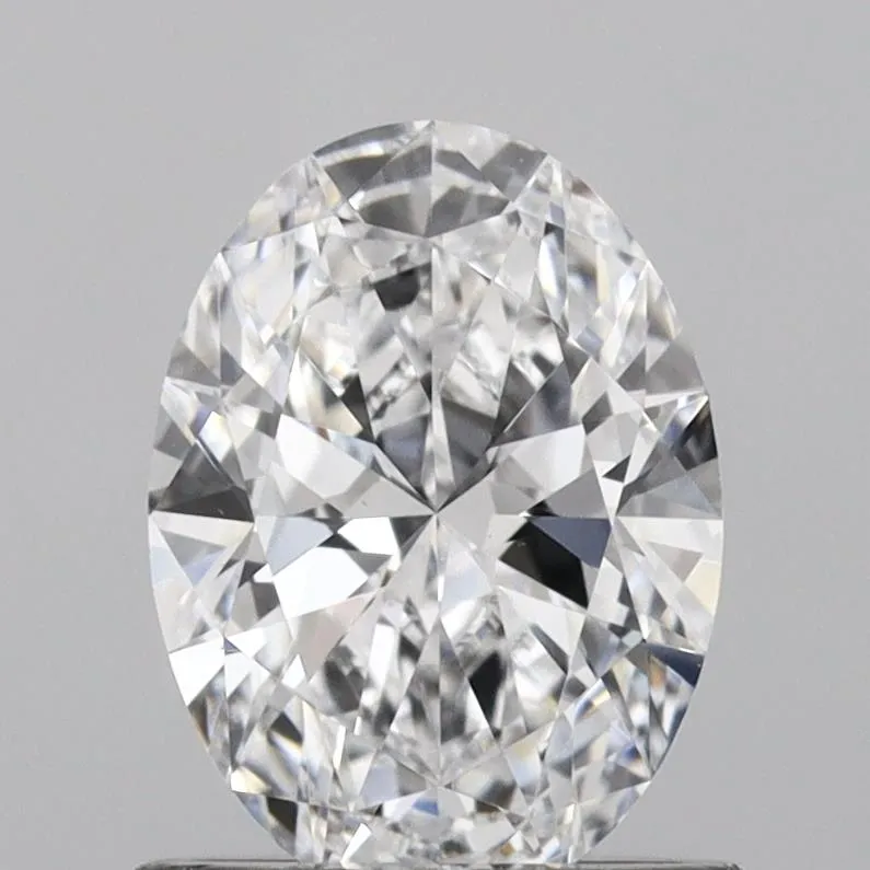 0.90ct Oval Lab Grown Diamond (Colour D, Clarity VS2, IGI Certified)