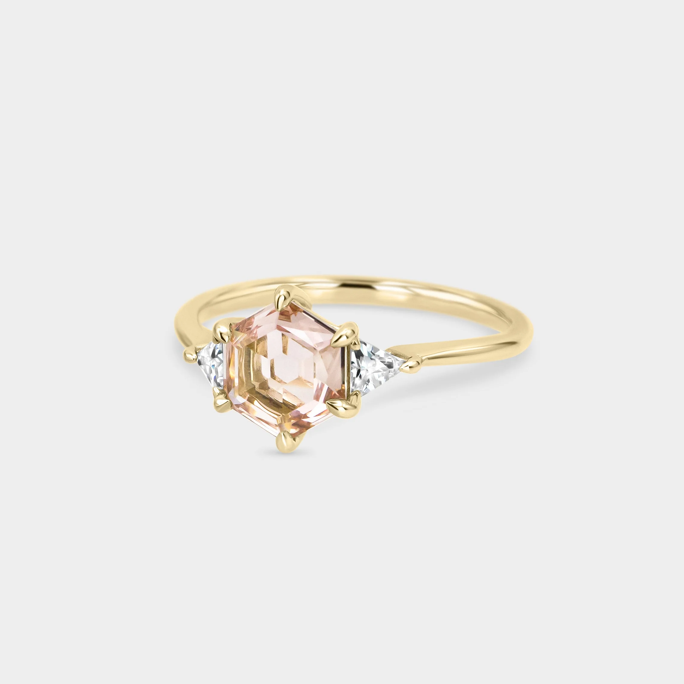 0.86ct Trio of Hex & Trillion