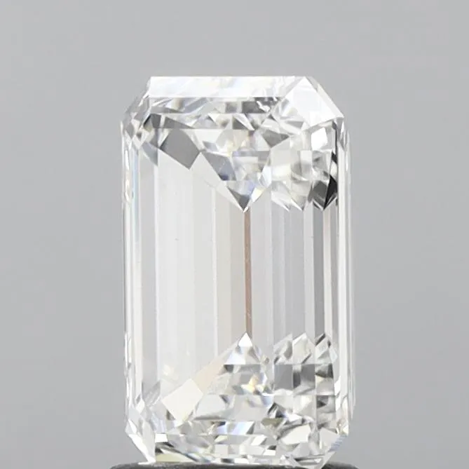1.50ct Emerald Lab Grown Diamond (Colour D, Clarity VS2, IGI Certified)