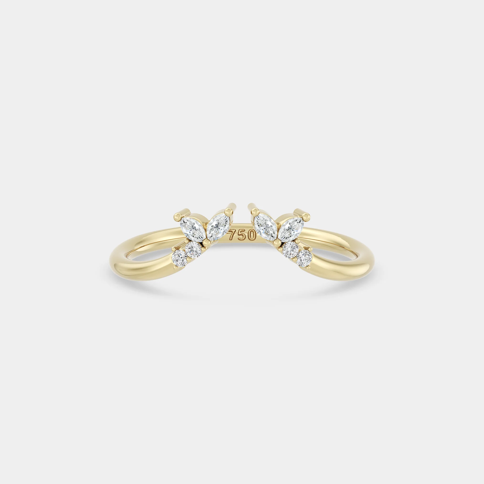 Split Crown of Marquise & Round