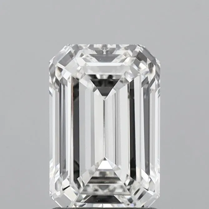 2.00ct Emerald Lab Grown Diamond (Colour E, Clarity VS2, IGI Certified)