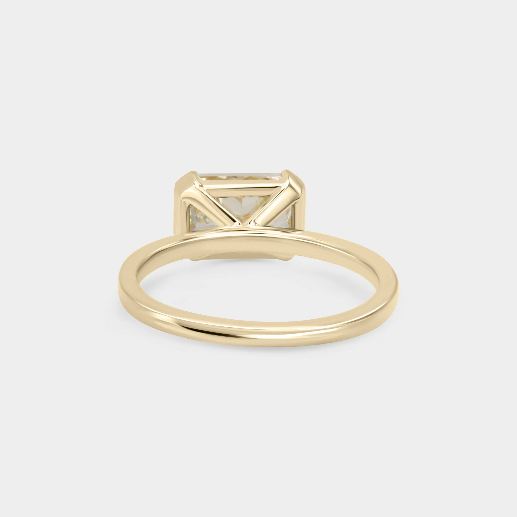 2.03ct East West Half Bezel of Fancy Yellow - Image 4
