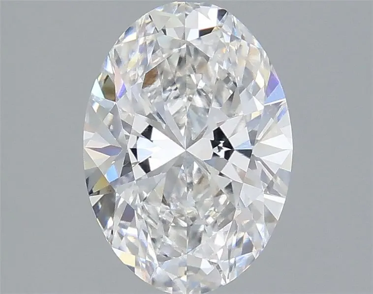 2.07ct Oval Lab Grown Diamond (Colour F, Clarity VVS2, IGI Certified)