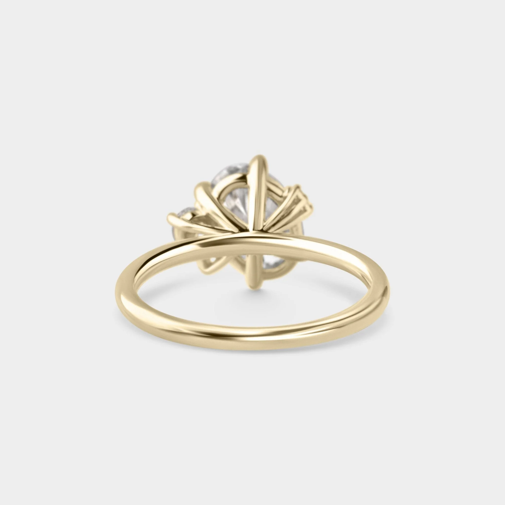 2.50ct Off-Set Asymmetrical Cluster of Lab Diamond - Image 4