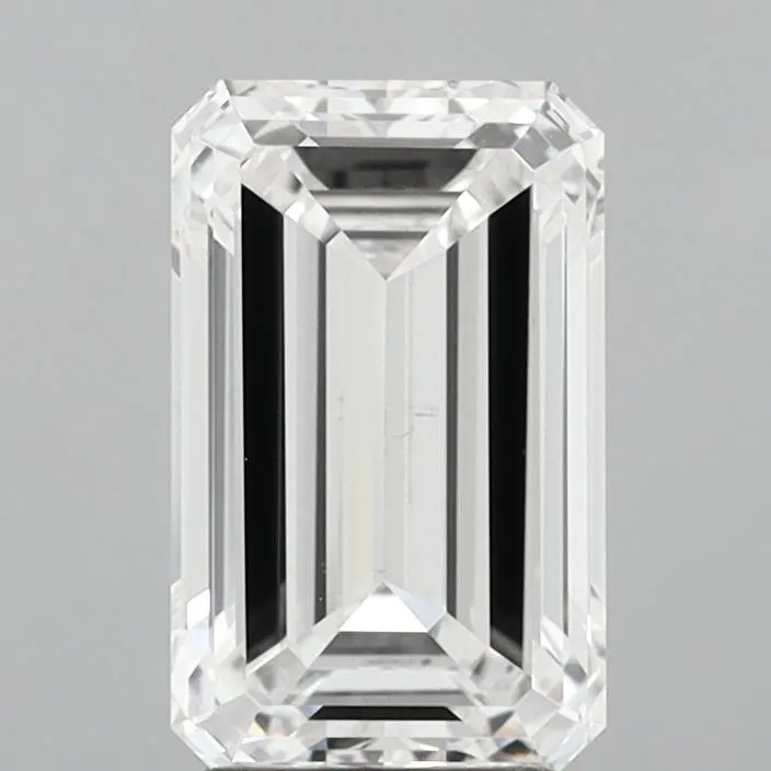 3.00ct Emerald Lab Grown Diamond (Colour D, Clarity VS1, IGI Certified)