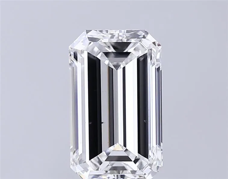 3.00ct Emerald Lab Grown Diamond (Colour F, Clarity VS2, IGI Certified)
