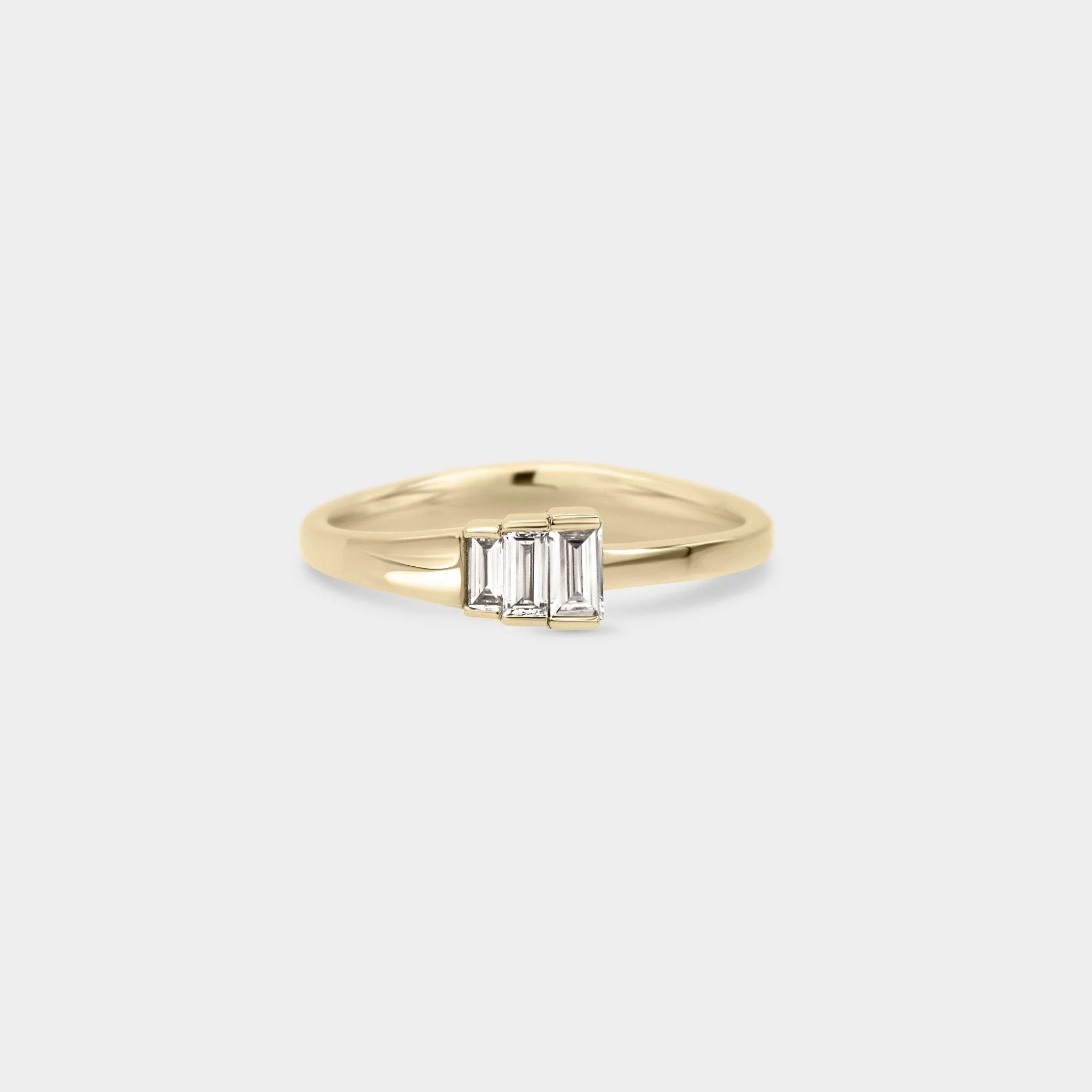Baguette Tapered of White Diamond - Image 2