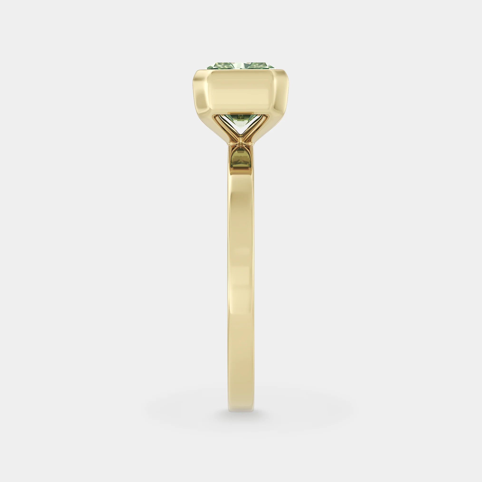 East West Green Radiant Half Bezel - Image 3