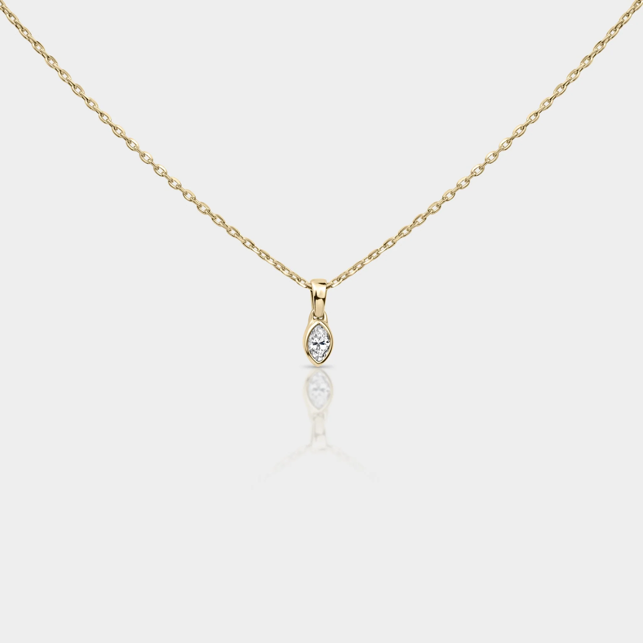 Fine Marquise Pendant - Image 2
