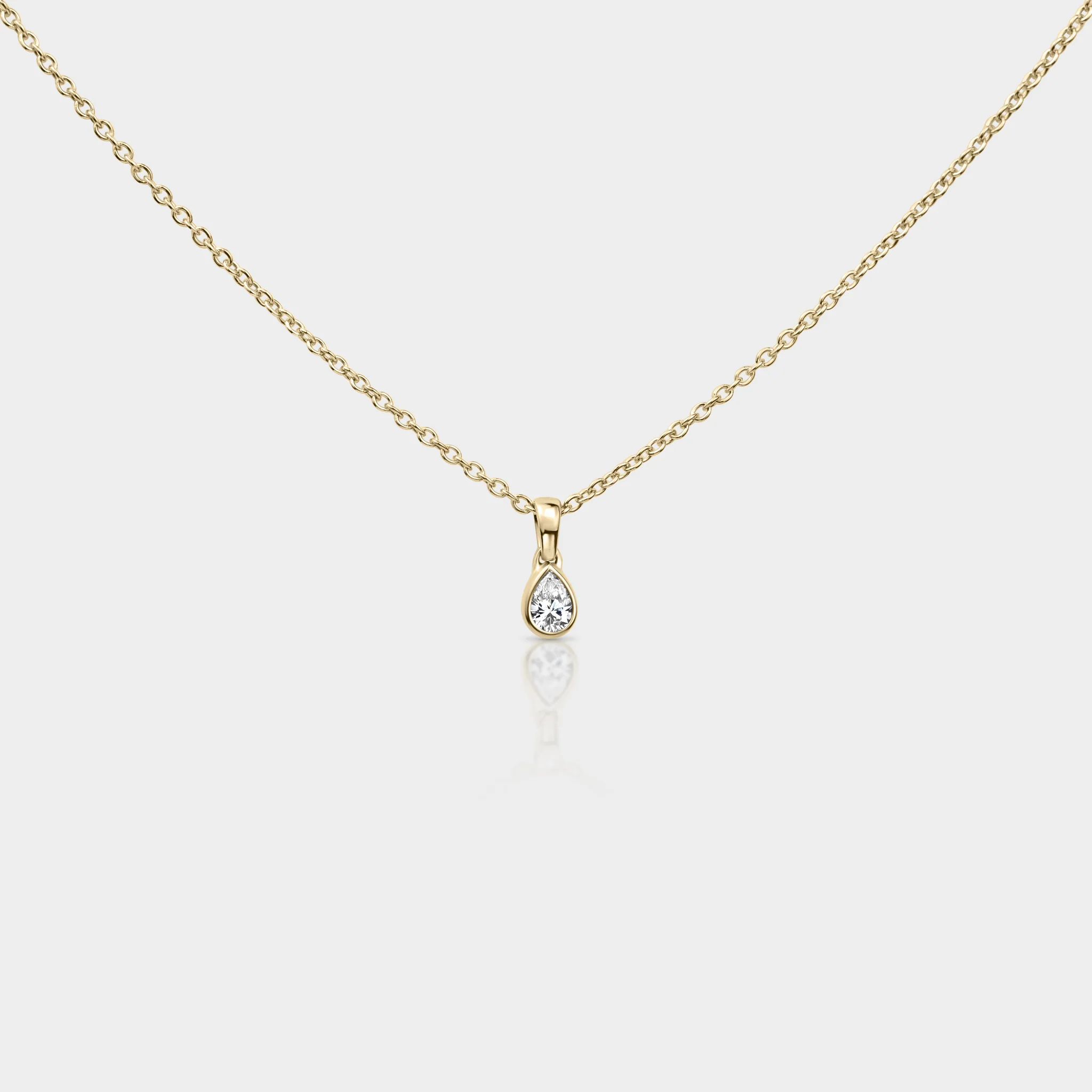 Fine Pear Pendant