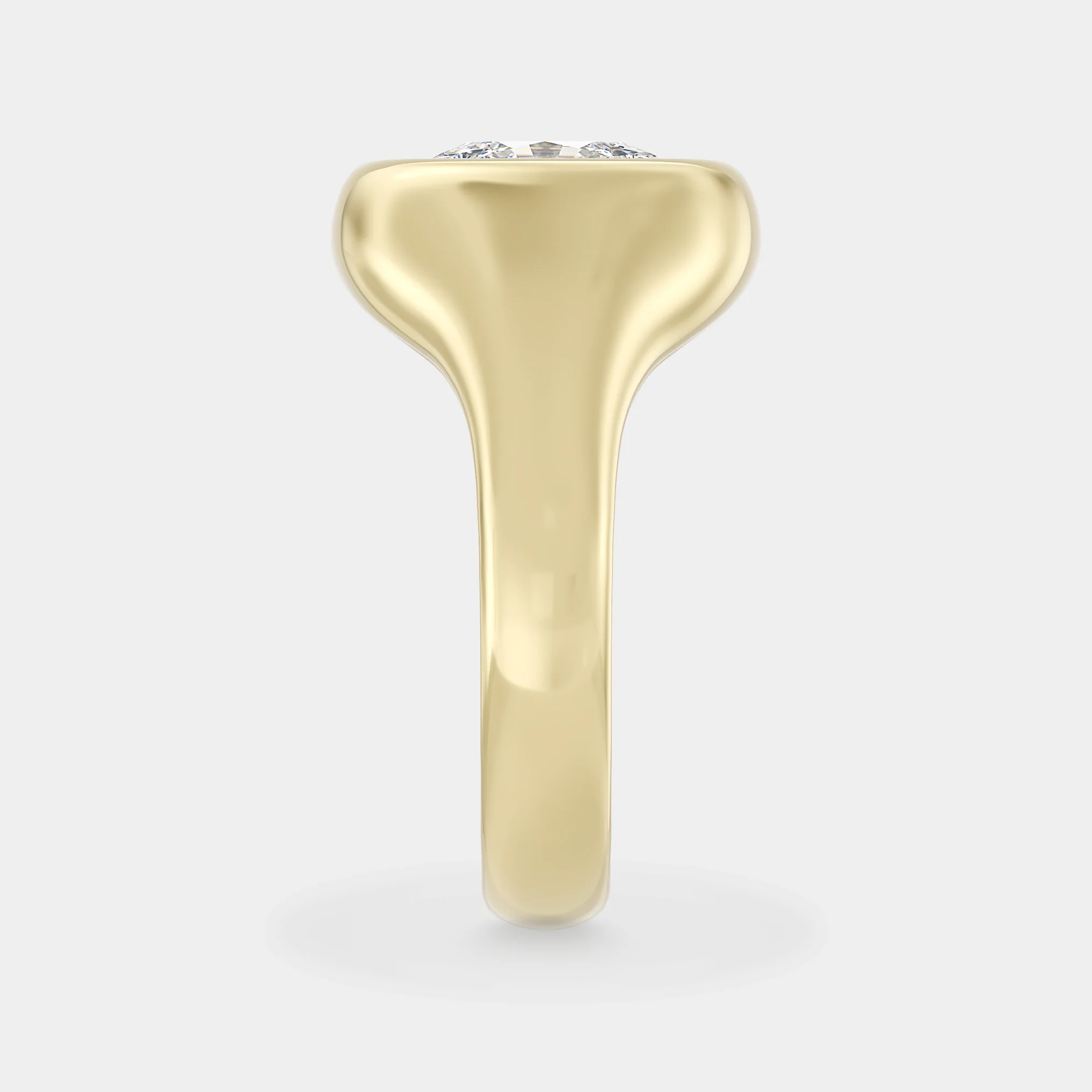 Forme Elongated Cushion Signet - Image 3