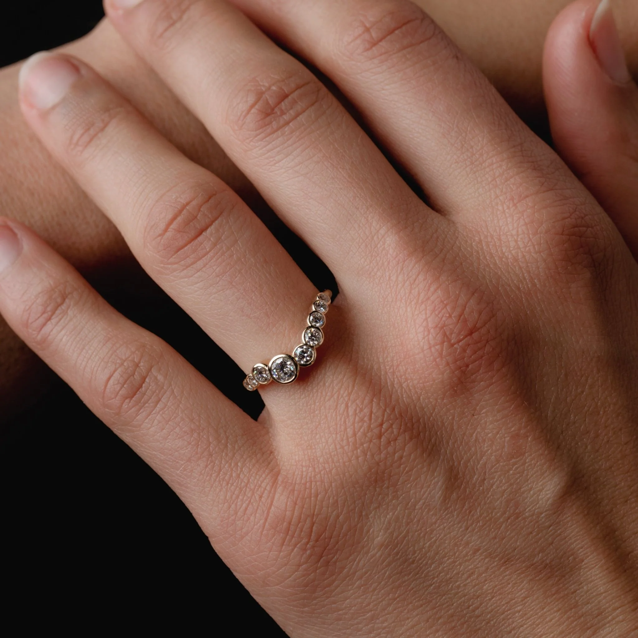 Offset Soft Curve Bezel Set - Image 5