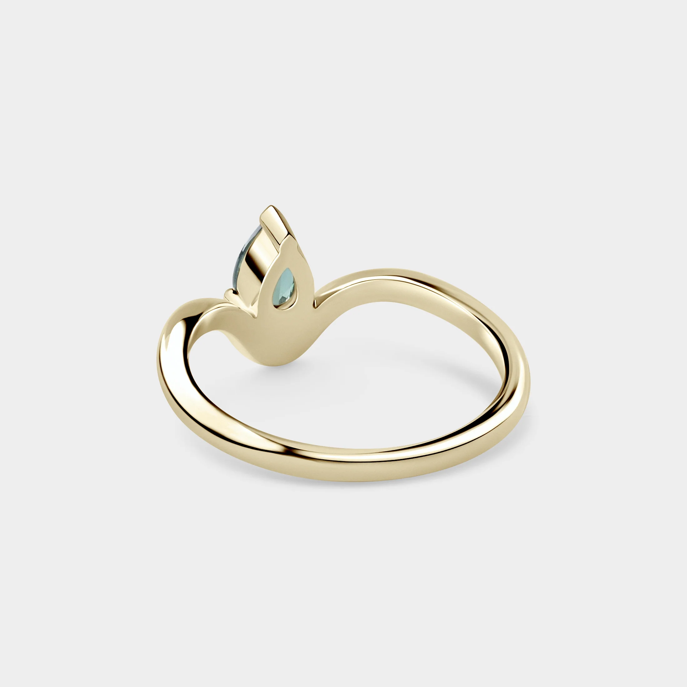 Pear Australian Sapphire Crown - Image 3
