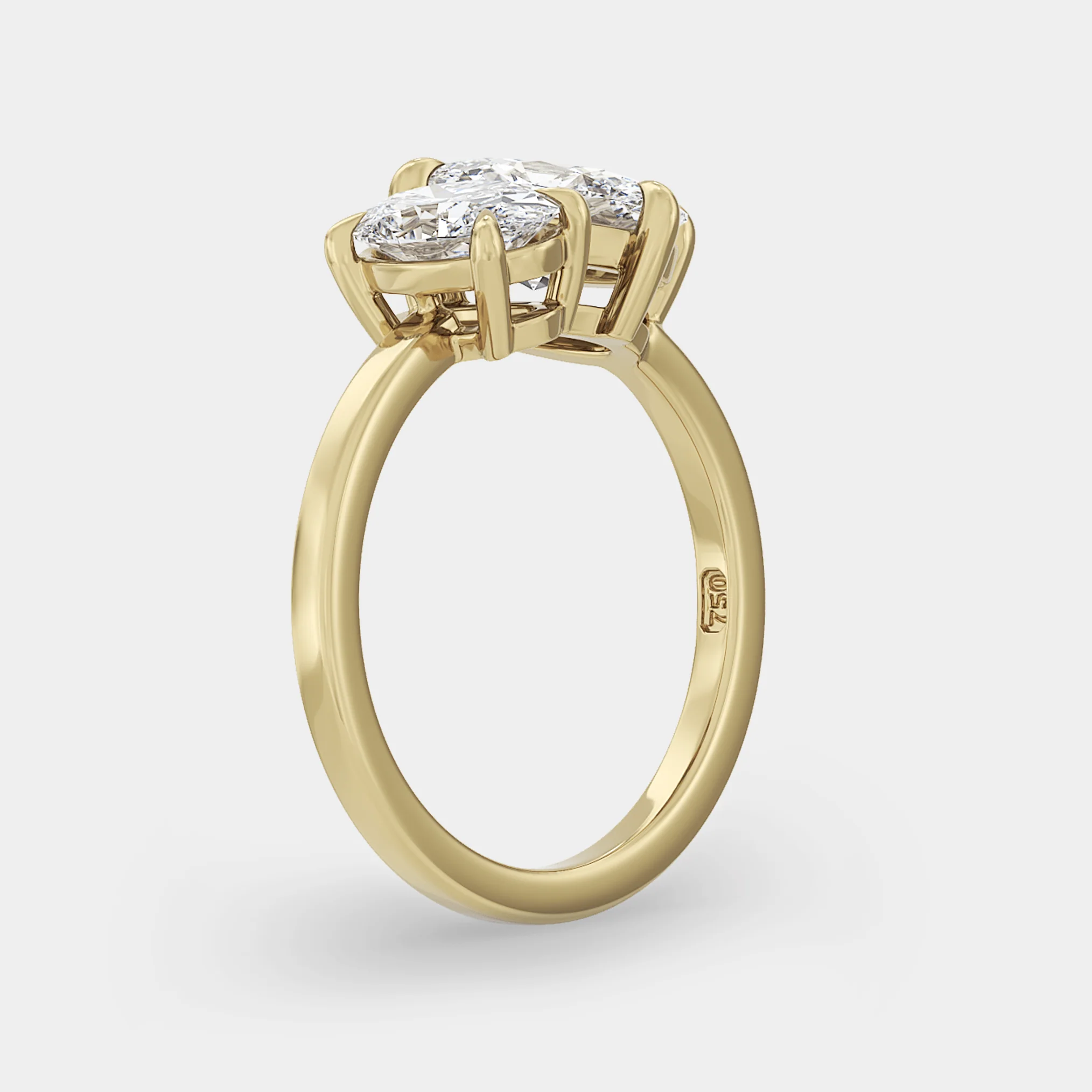 Toi Et Moi | Lab Grown Oval & Oval - Image 3