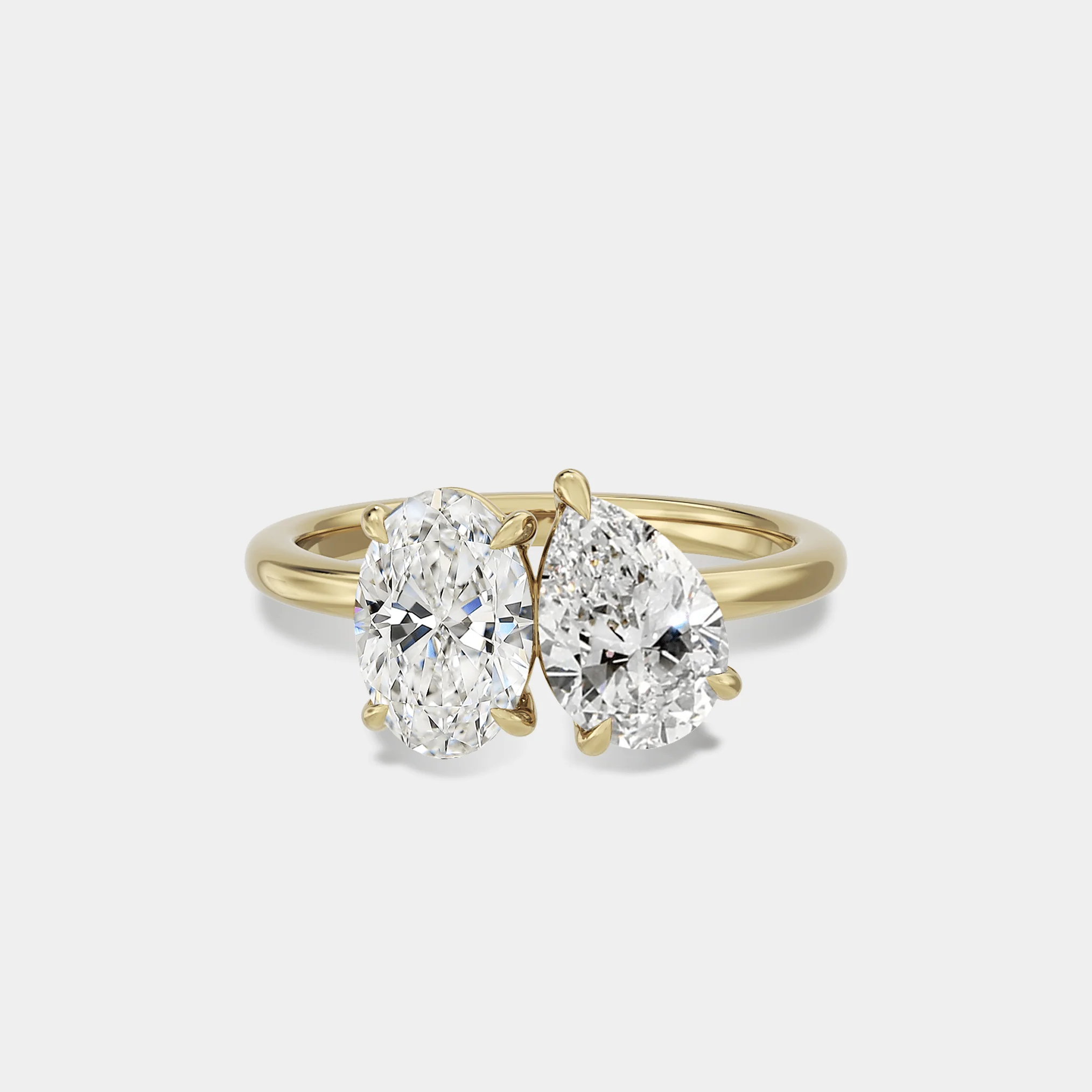 Toi Et Moi | Lab Grown Pear & Oval