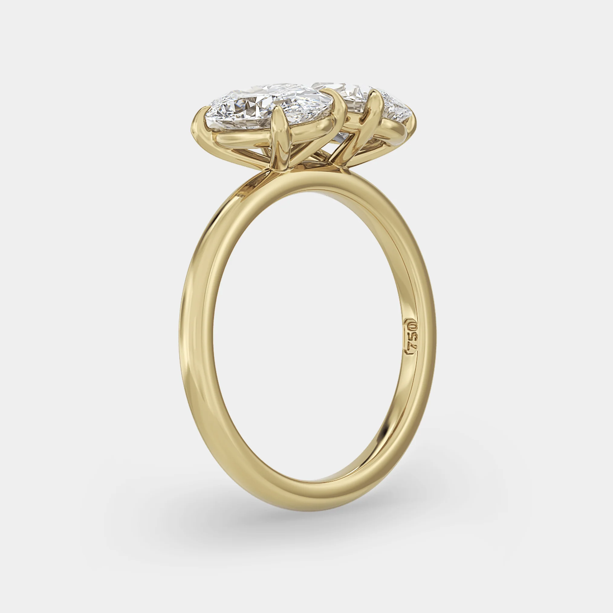 Toi Et Moi | Lab Grown Pear & Oval - Image 2