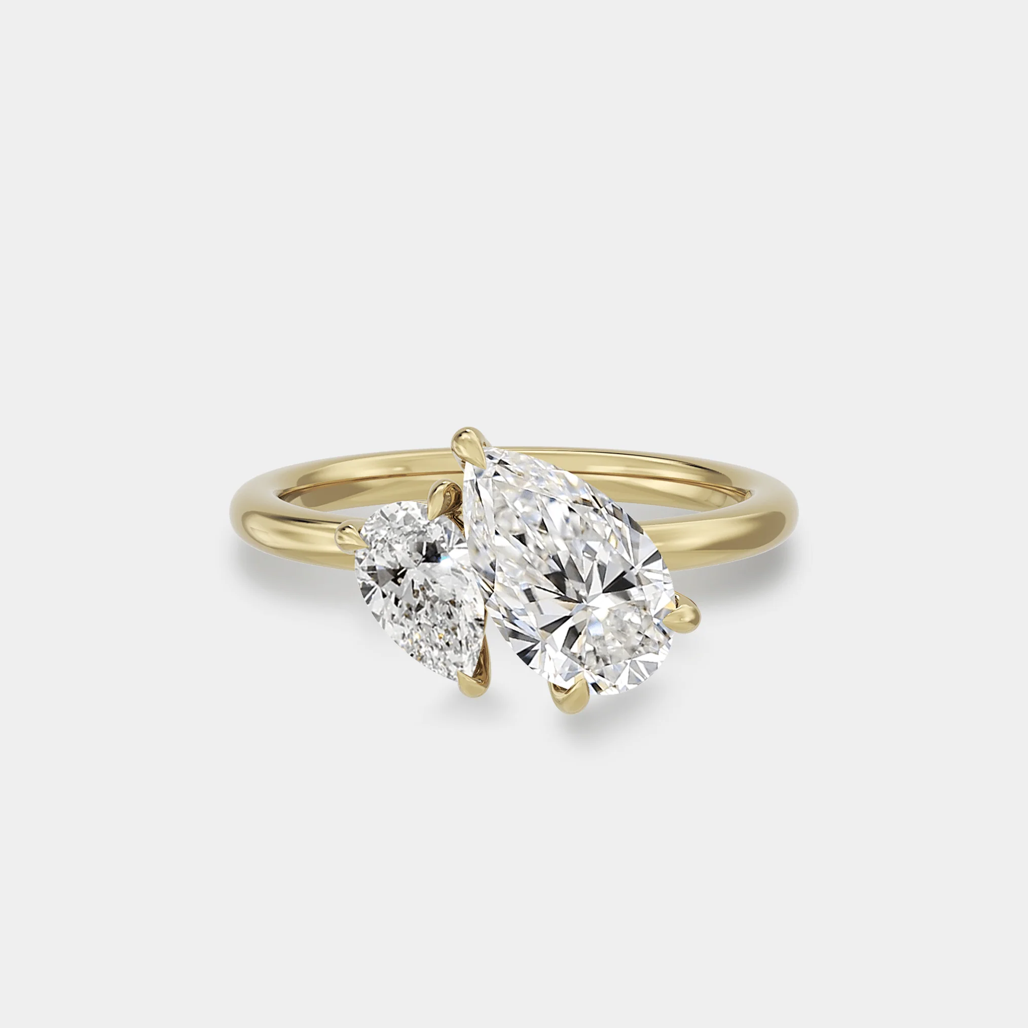Toi Et Moi | Lab Grown Pear & Pear