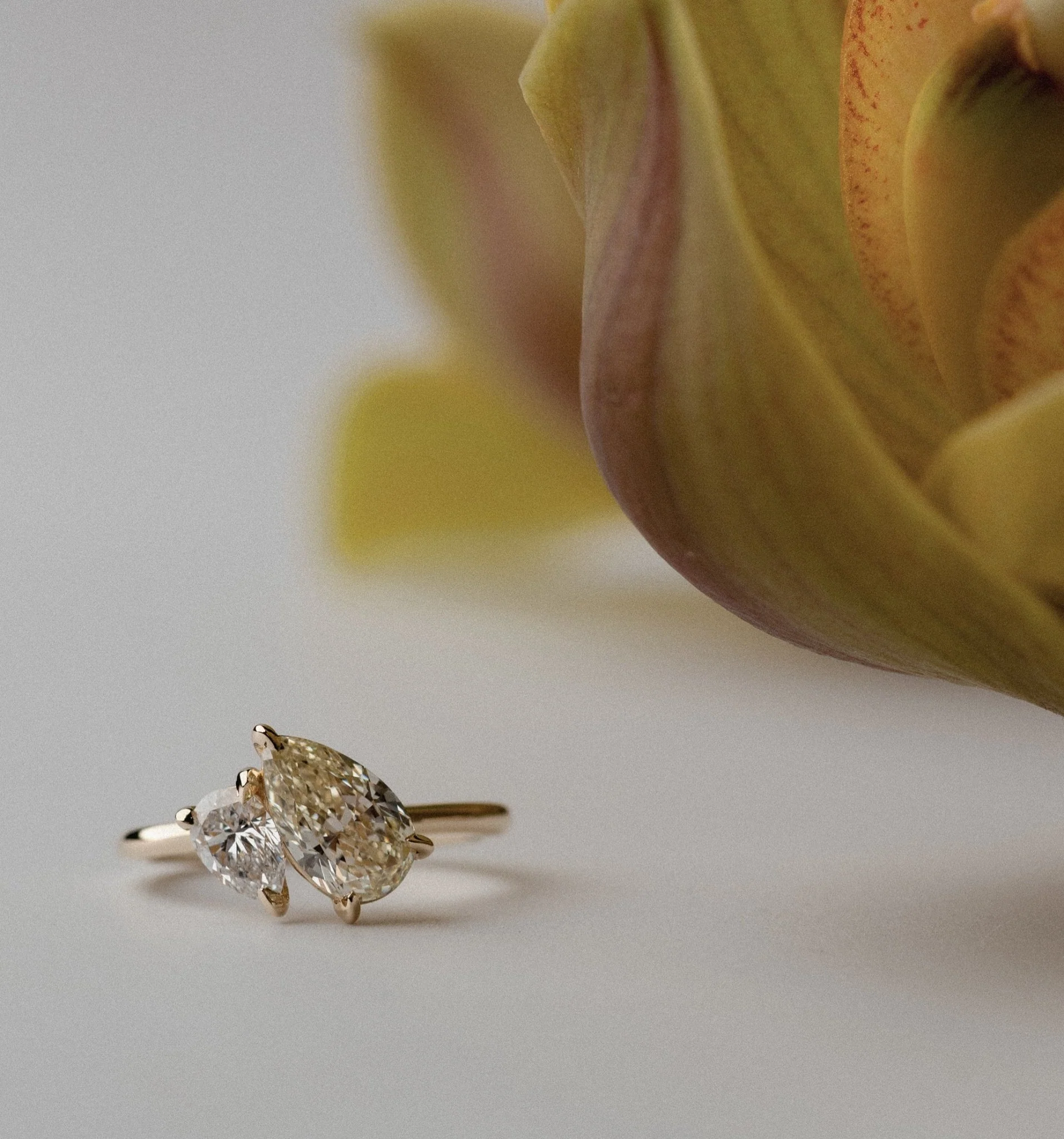 Toi Et Moi | Lab Grown Pear & Pear - Image 3