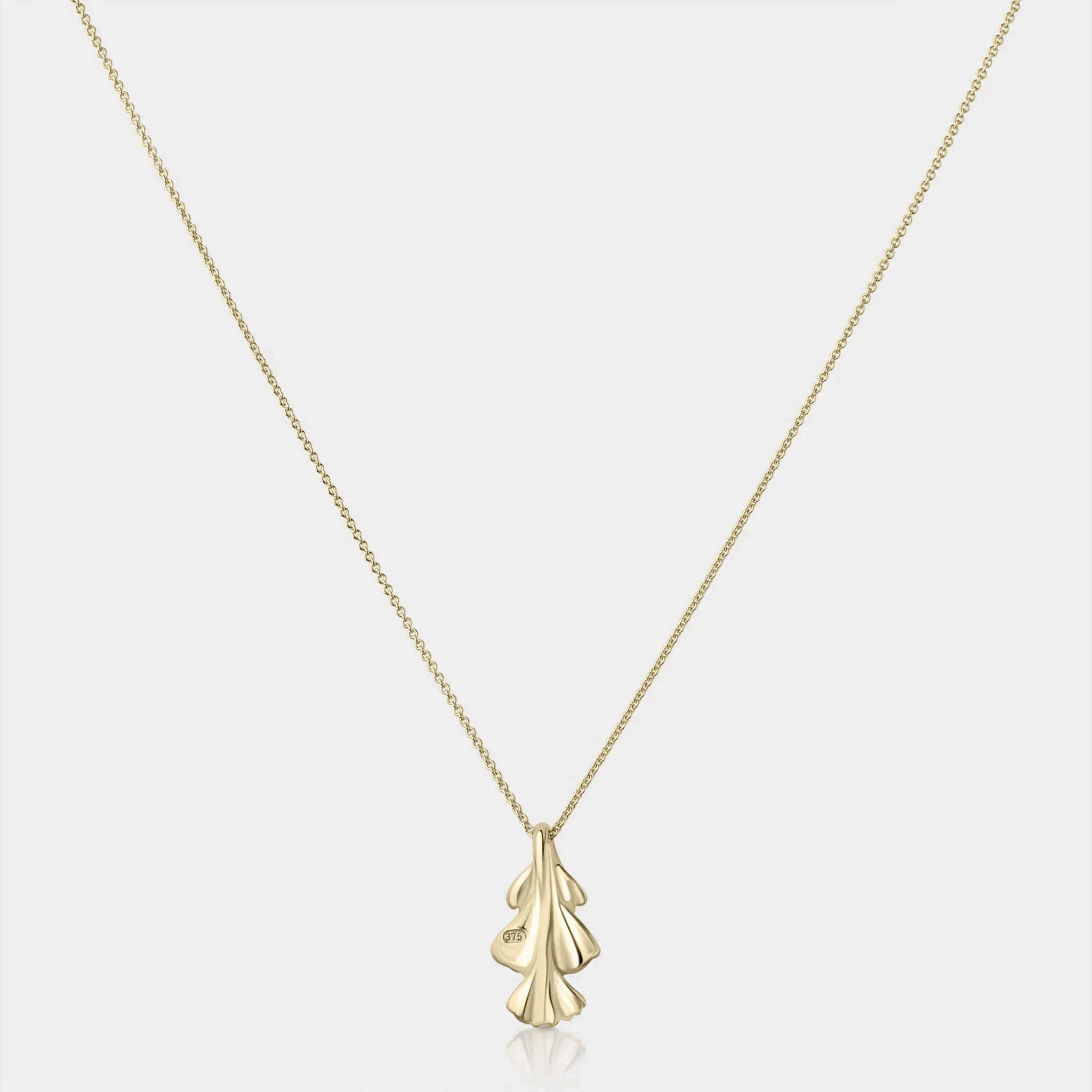 Tri-Ginkgo Pendant - Image 3