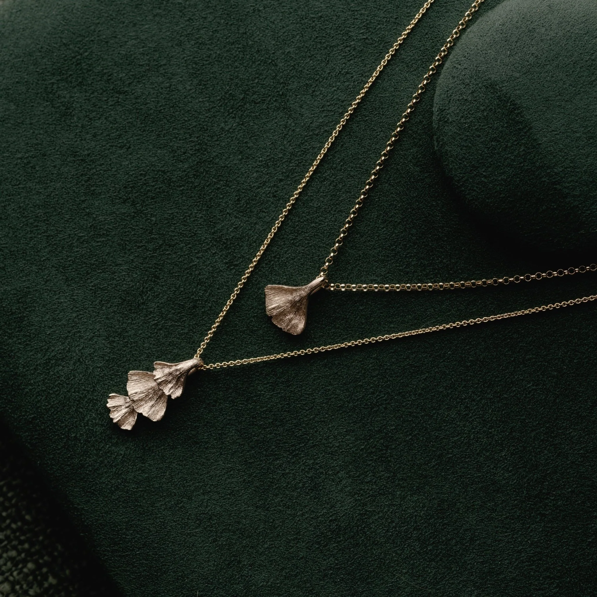 Tri-Ginkgo Pendant - Image 5